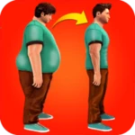 Logo of Fat Boy Gym Fitness Games android Application 